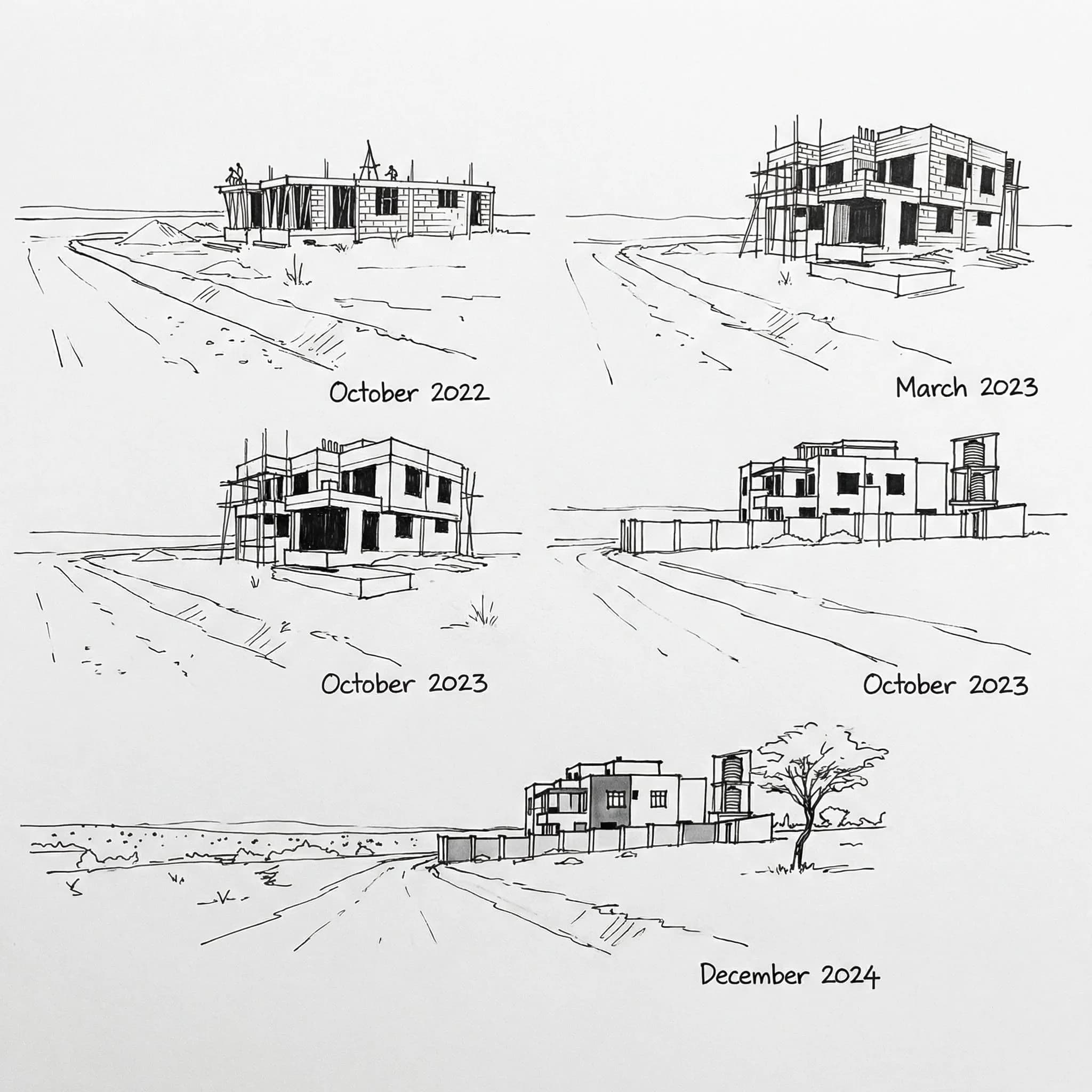 Land use change and urban expansion — construction and subdivision in Kitengela
